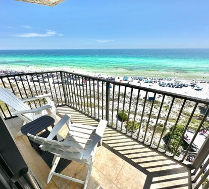Private balcony from the Master Suite