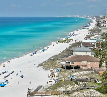 Beautiful beaches of the Emerald Coast