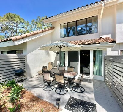 Spacious patio for summer grilling