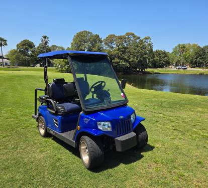 4-Seat Golf Cart Included