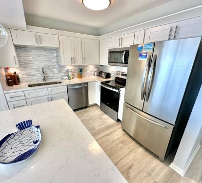 Newly renovated kitchen