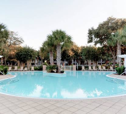 Large community pool