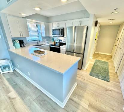 Newly updated kitchen