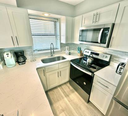 Newly updated kitchen