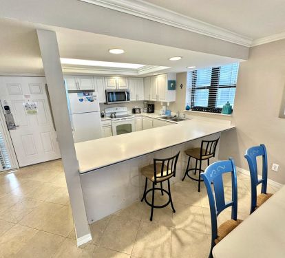 Fully stocked kitchen