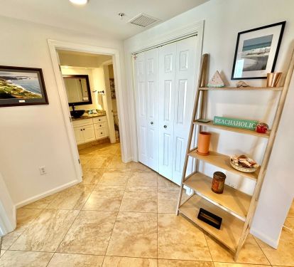 Guest Bathroom & Laundry Closet