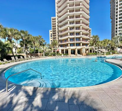 Newly renovated pool