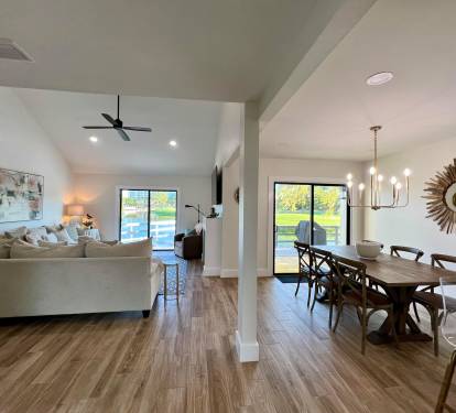 Open floor concept