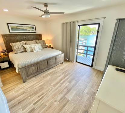 Downstairs King Master Bedroom