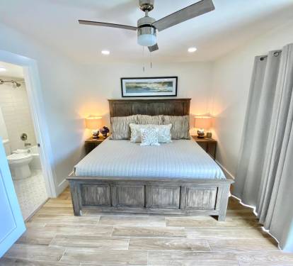 Downstairs King Master Bedroom