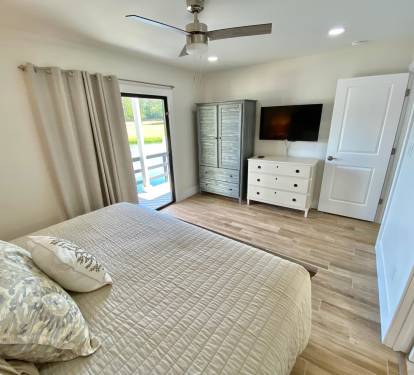 Downstairs King Master Bedroom