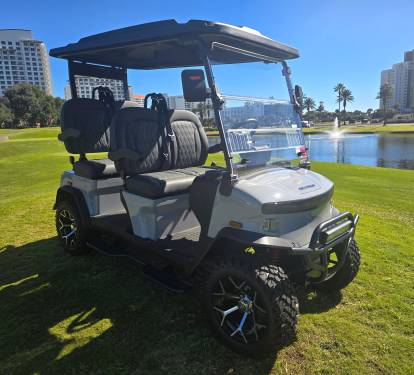 4 Seat Golf Cart Included