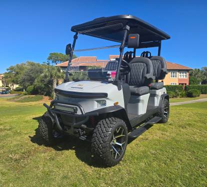 4 Seat Golf Cart Included