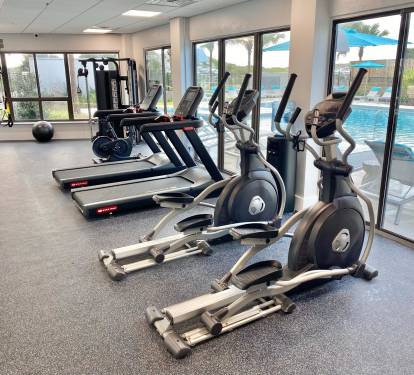 New fitness room