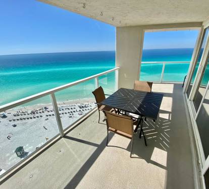 Wrap around balcony!