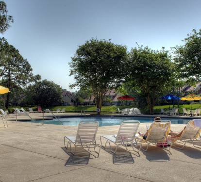 Beachwalk has a large neighborhood pool!