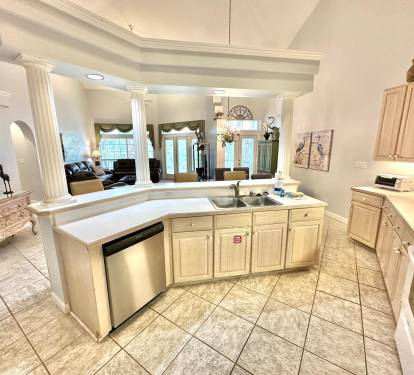 Fully Stocked Kitchen