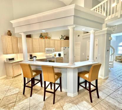 Fully Stocked Kitchen