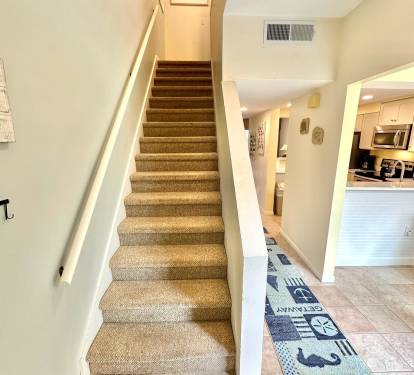 Stairs to bedrooms