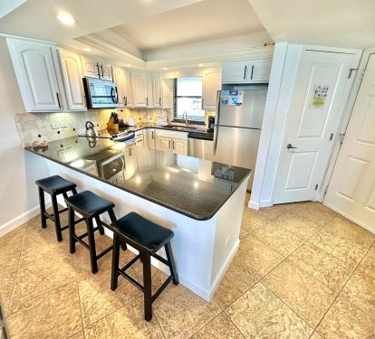 Fully stocked kitchen