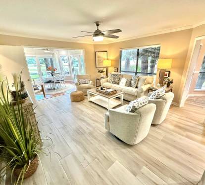 Spacious living space