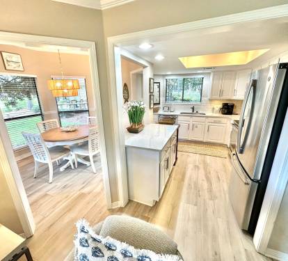 Fully stocked kitchen