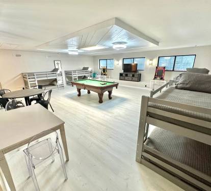 Upstairs loft