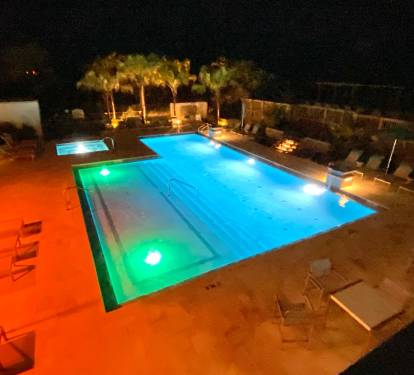 Newly renovated pool & hot tub!