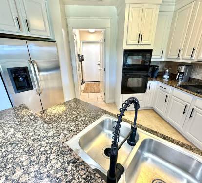 Fully stocked kitchen