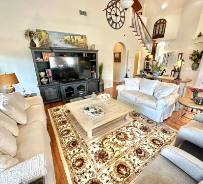 Spacious living area