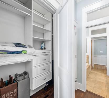 Two Pack n Play's Lots of Closet Space.