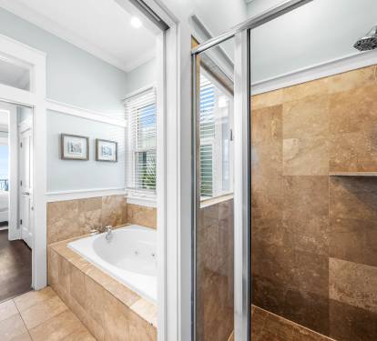 Primary Walk in Shower.