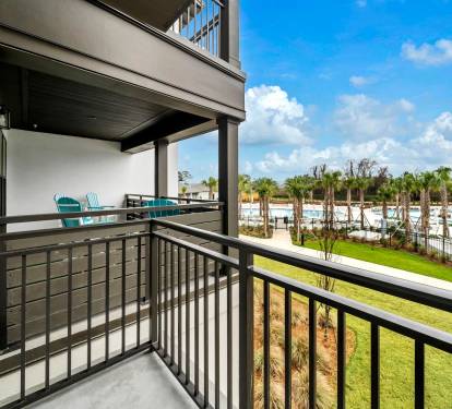 Balcony 2 Part 1 - Off of Master Bedroom