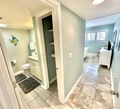 Hallway to Guest Bedroom