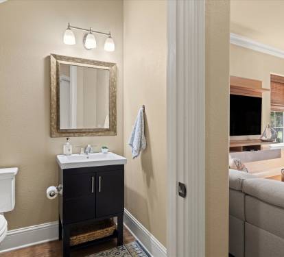 Half Bath - Downstairs