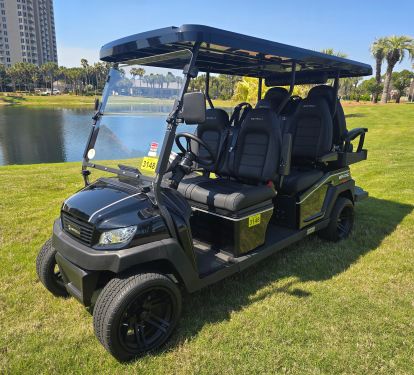 6-passenger Golf Cart now included
