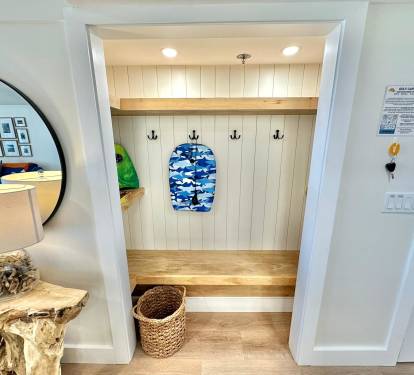 Beach closet