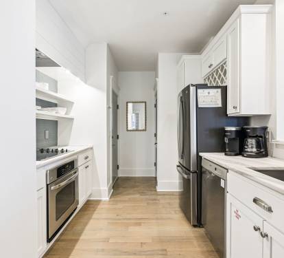 Well Equipped Kitchen - Offering Stainless Steel Appliances