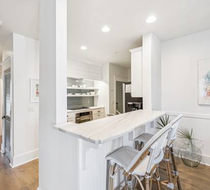 Bar Seating for 2 - Perfect for Breakfast or Quick Bites