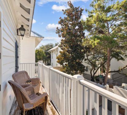 Enjoy Morning Coffee on the Balcony