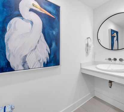 Hallway Half Bathroom