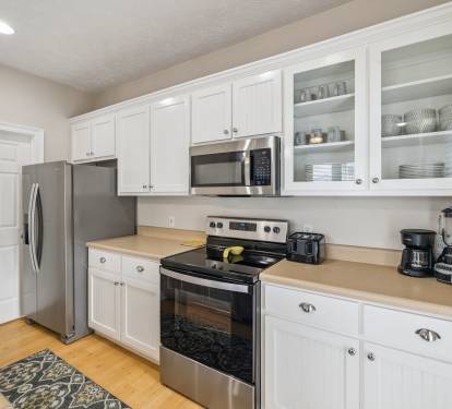 Spacious & Fully Equipped Kitchen on the 2nd Floor