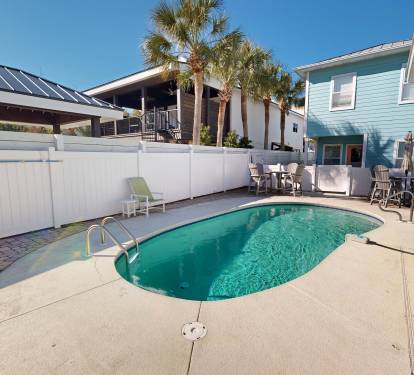 Backyard Patio View