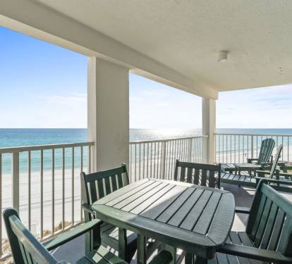 Wake up to stunning ocean views from your private beachfront balcony, where morning coffee and sunset dinners become unforgettable memories.