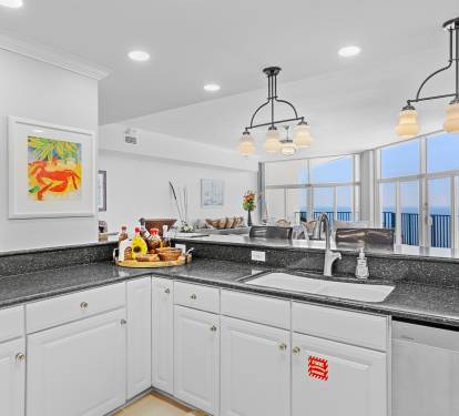 Kitchen with a view