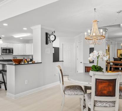 Kitchen and Dining Area