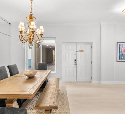 Dining Area and Foyer