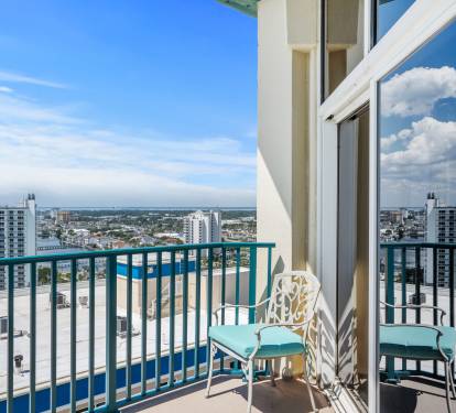 Balcony off Primary Bedroom with Gulf, Harbor and Bay View