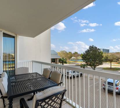 North Balcony off Bedroom 3