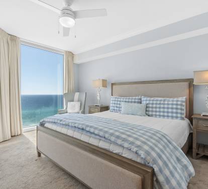 Gulf Views from Floor to Ceiling Windows